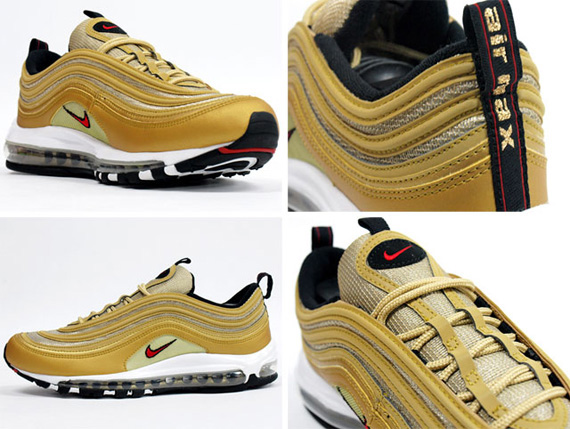 Nike Air Max 97 Metallic Gold New Images 01