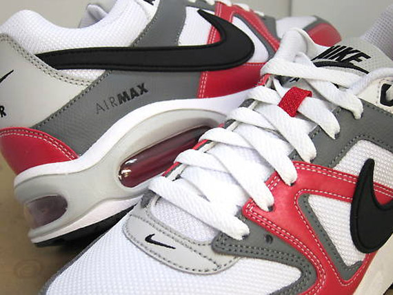 Nike Air Max Command White Black Varsity Red 1