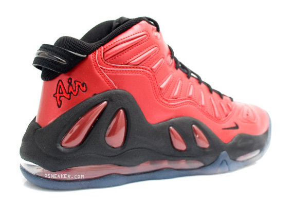 Nike Air Max Uptempo 97 Red Metallic Det 02