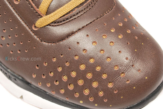 Nike Air Zoom Moire Leather - Baroque Brown - Metallic Gold - Birch