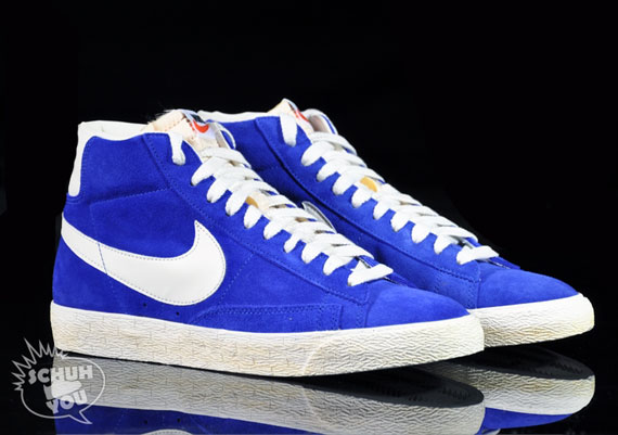 Nike Blazer High Suede Vintage Varsity Royal 05