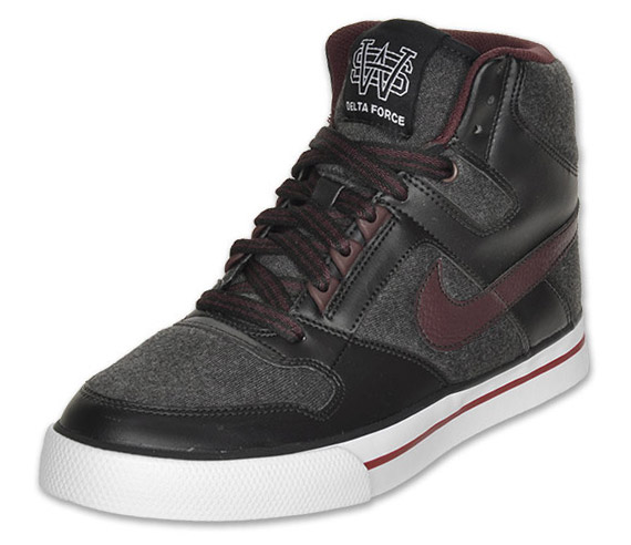 Nike Delta Force High AC - Black - Grey - Maroon - White