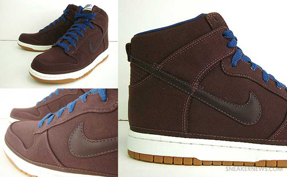 Nike Dunk High Premium – Deep Burgundy – Meteor Blue | Available