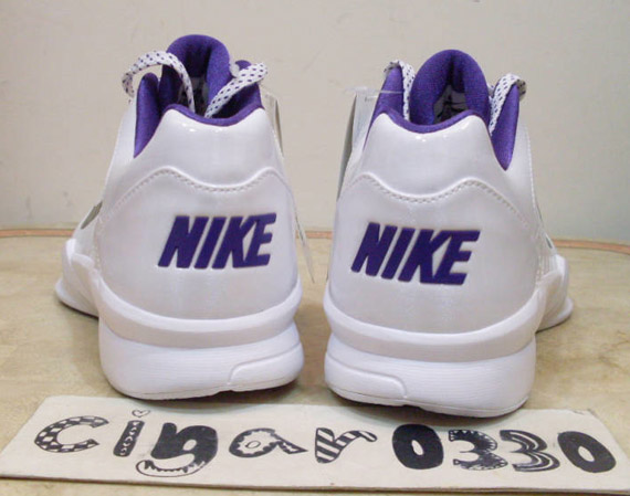 Nike Hyperdunk 2010 Low White Purple Orange Sample 4