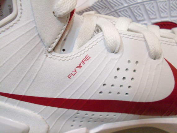 Nike Hyperdunk 2010 White Varsity Red Sample 8