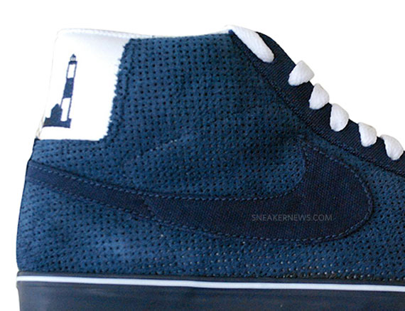 Nike Sb Blazer Premium Obsidian Perf 2