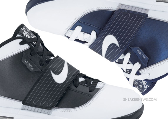 Nike WMNS Zoom LeBron Soldier IV TB - Black + Navy