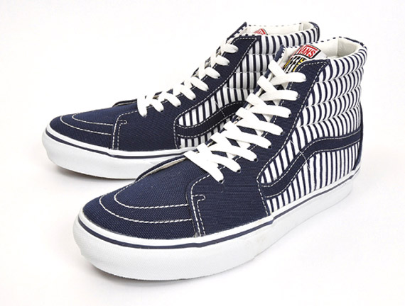 Vans Sk8 Hi Stripes Pack Navy