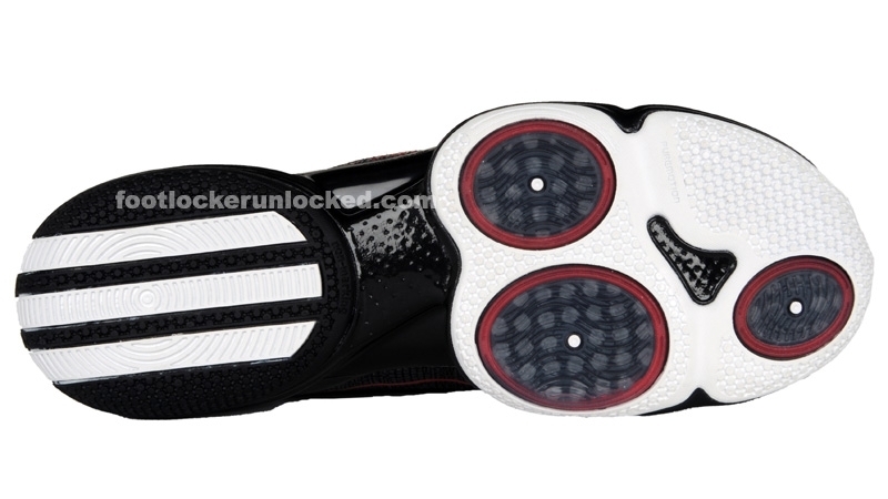 Adizero Rose Black University Red  4 