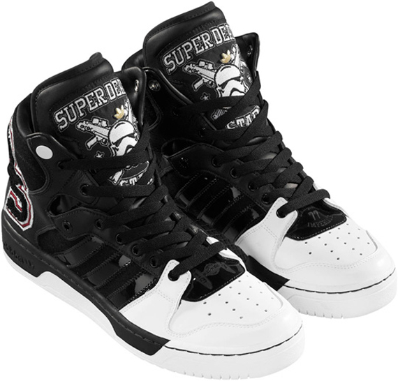 Adidas Star Wars Fall Winter 2010 Conductor Hi Super Death Star Stormtrooper 1