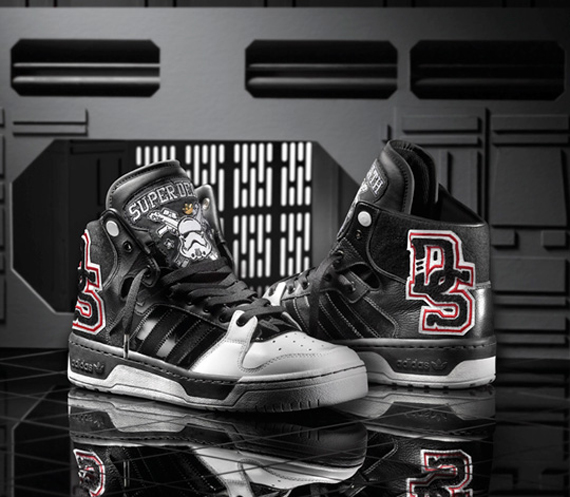 Star Wars x adidas Originals Conductor Hi 'Super Death Star' - Fall/Winter 2010