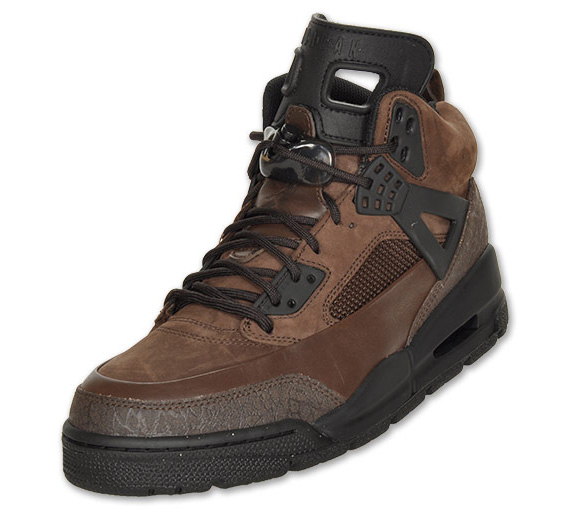 Air Jordan Spizike Winterized Boot Brown 2010 01