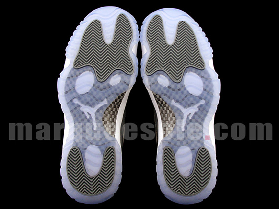 Air Jordan Xi 11 Cool Grey Mens Marquee Sole 02