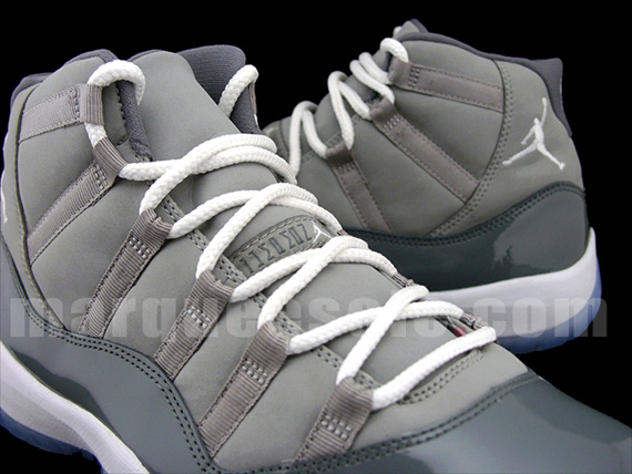 Air Jordan Xi 11 Cool Grey Mens Marquee Sole 03