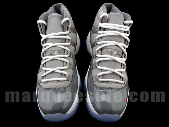 Air Jordan Xi 11 Cool Grey Mens Marquee Sole 04