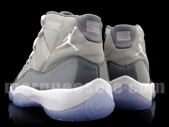 Air Jordan Xi 11 Cool Grey Mens Marquee Sole 06