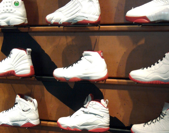 Air Jordan History of Flight Display @ NikeTown Santa Monica, CA