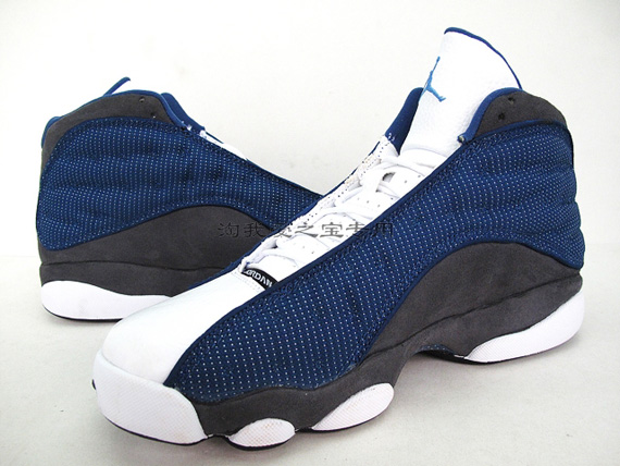 Air Jordan Xiii French Blue Flint Grey 2010 New Images 01