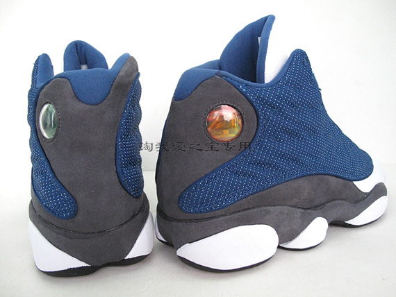 Air Jordan Xiii French Blue Flint Grey 2010 New Images 06