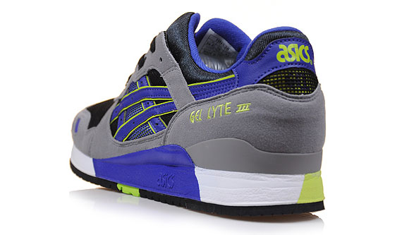 Asics Gel Lyte Iii Grey Blue Black Neon 01