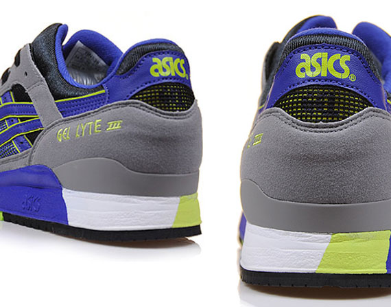 Asics Gel Lyte III - Grey - Black - Royal - Green