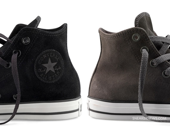 Converse Chuck Taylor All-Star Suede - Black + Charcoal