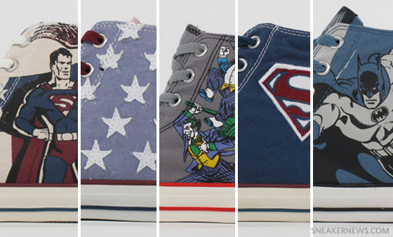 DC Comics x Converse Chuck Taylor – Spring 2011 Collection