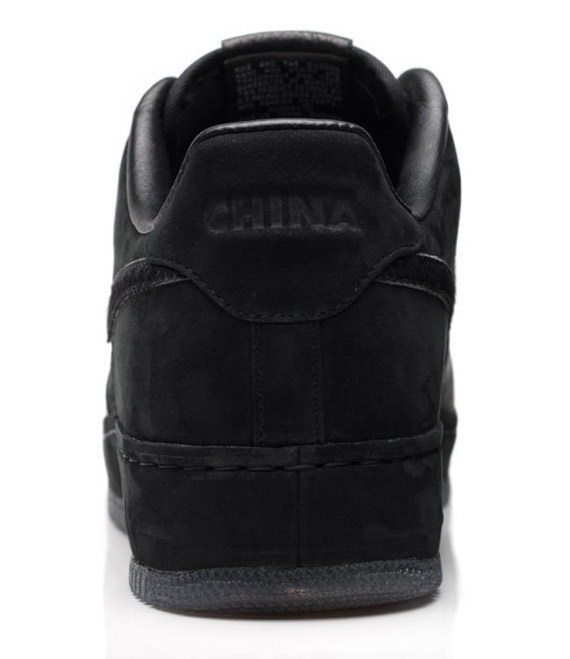 Jay Z X Nike Air Force 1 All Black Everything China 4