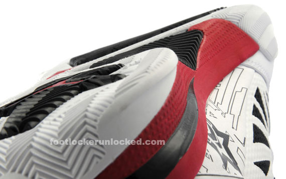 Air Jordan CP3.IV – White – Red – Black | 2011 Sample