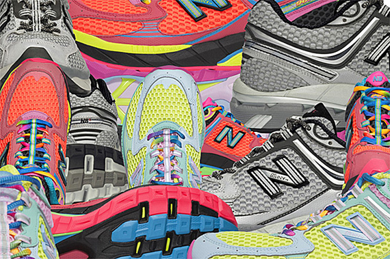 New Balance 967 - Night Race Rainbow Pack