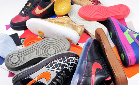 Nike Air Force 1 Bespoke – New Options Available