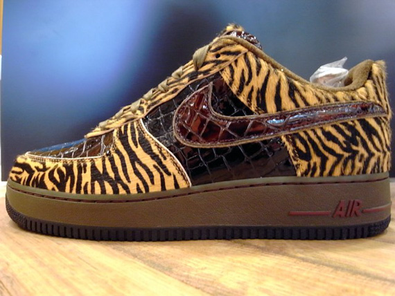 Nike Air Force 1 Bespoke Harajuku Tiger Croc 03