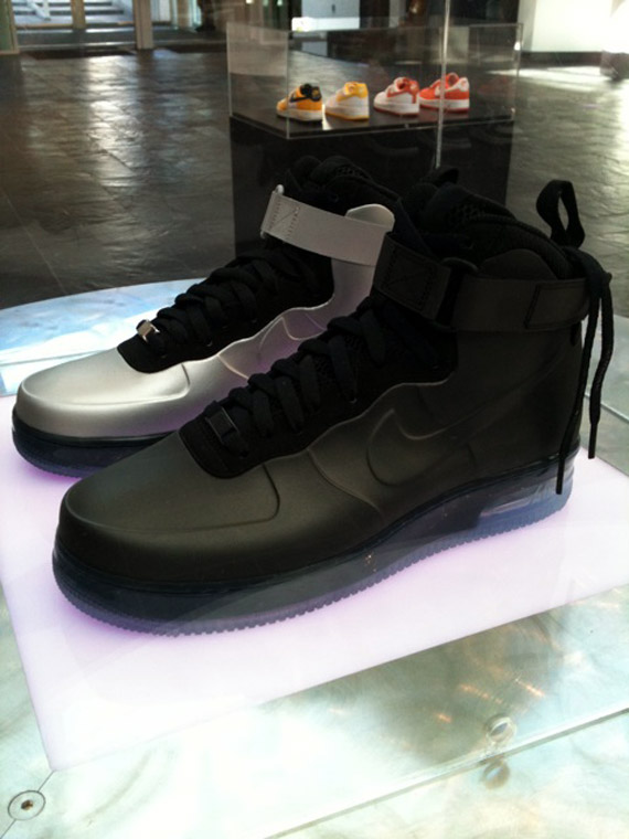 Nike Air Force 1 Foamposite Black First Look 2