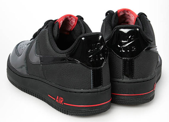 Nike Air Force 1 Low 07 - Black - Sport Red | Available