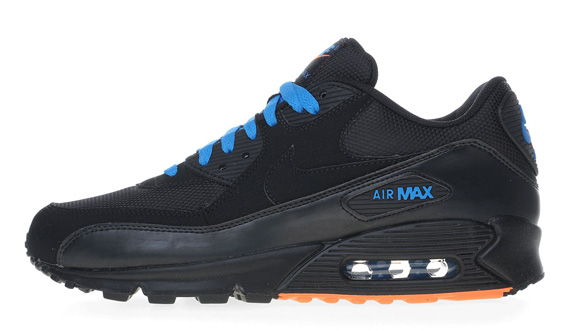 Nike Air Max 90 Blk Org Blu 06