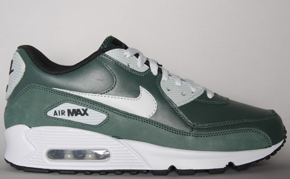 Nike Air Max 90 Gorge Green White 04