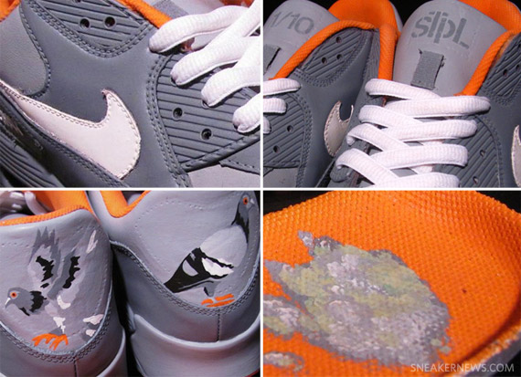 Nike Air Max 90 Pigeon By Mizzeecustoms Summary