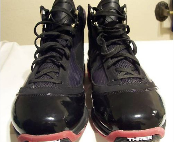 Nike Air Max Lebron Vii Black Red Weartest Sample 05