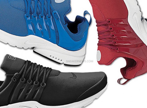 Nike Air Presto LE – Black + Varsity Red + Varsity Royal