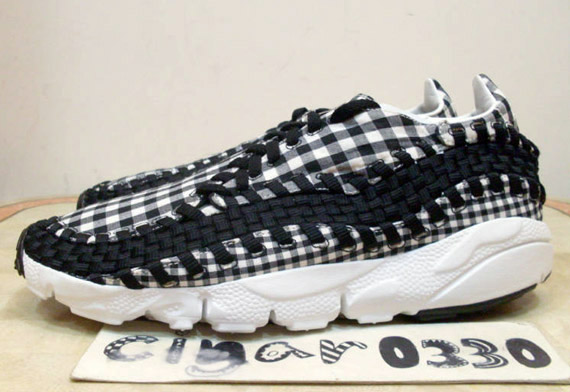 Nike Footscape Woven Freemotion Black White Checker 2