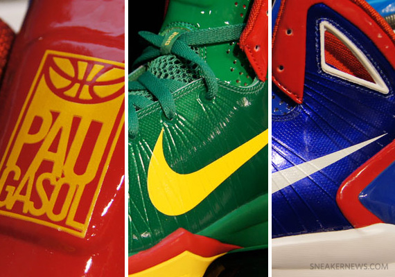 Nike Hyperdunk 2010 WBF - Lithuania - Puerto Rico - Gasol Spain PE