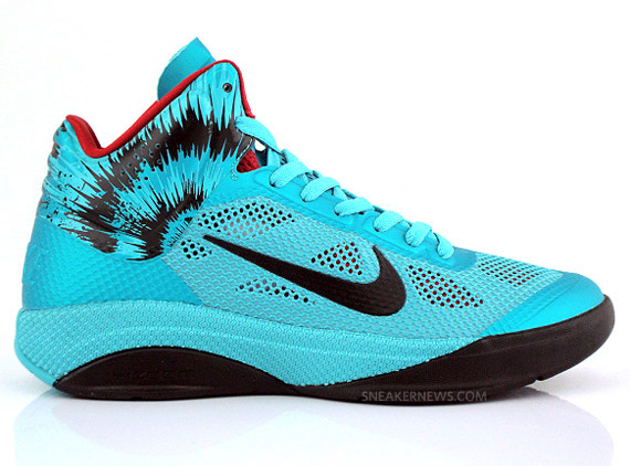 Nike Hyperfuse Retro Black Red 2