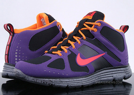 Nike Lunar Elite Trail Mid Club Purple Challenge Red 1