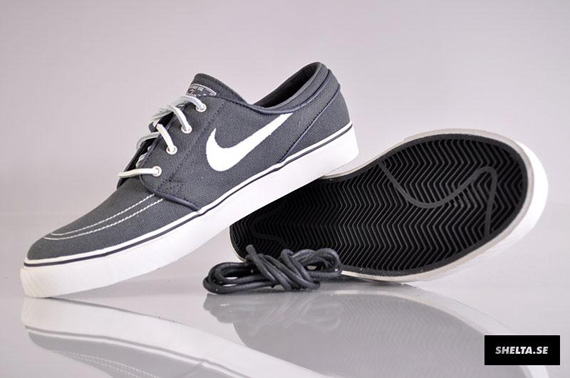 Nike Sb Janoski Grey White Canvas 03