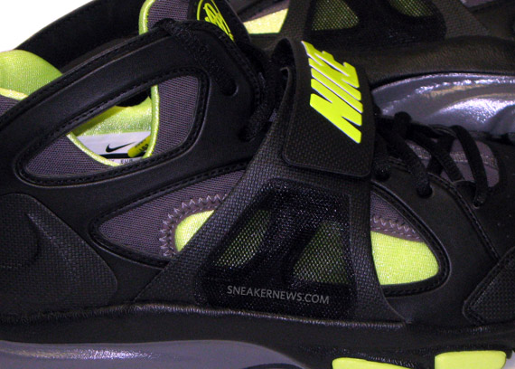 Nike Zoom Huarache Tr Mid Black Volt Dark Grey Summary1