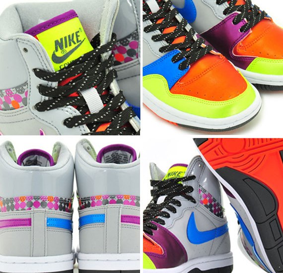 Nike WMNS Court Force High – Multi-Dot