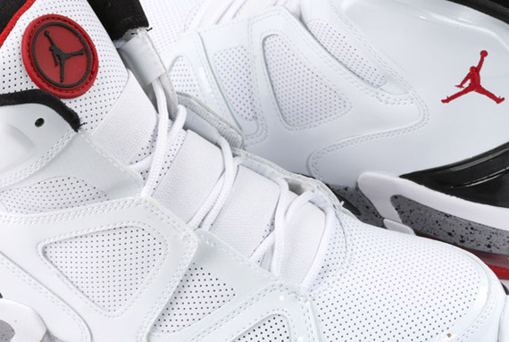 Air Jordan Ol’ School IV – White – Varsity Red – Black