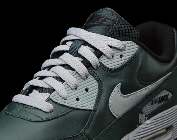 Nike Air Max 90 Premium – Grove Green – Matte Silver | Available