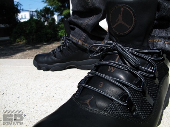 Air Jordan Six Rings Winterized Boot – Dark Cinder + Black | Available