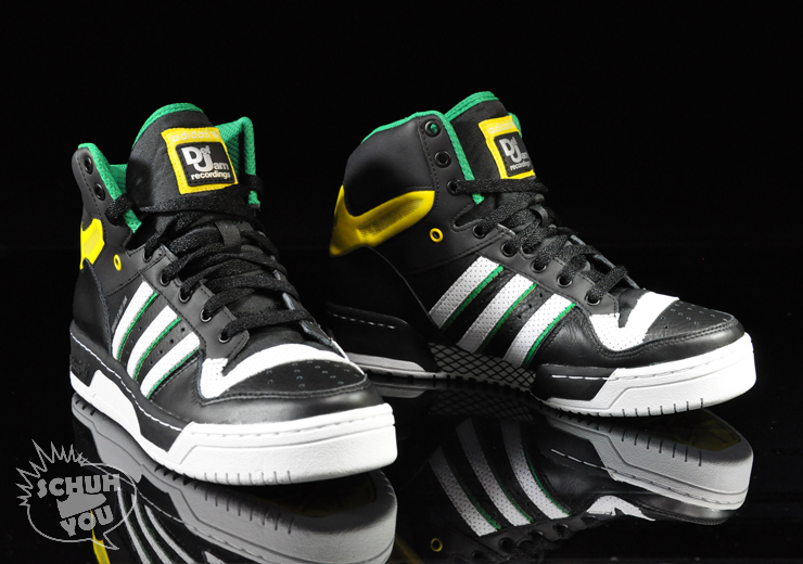 Adidas X Def Jam Attitude Mid Black Green Yellow 04